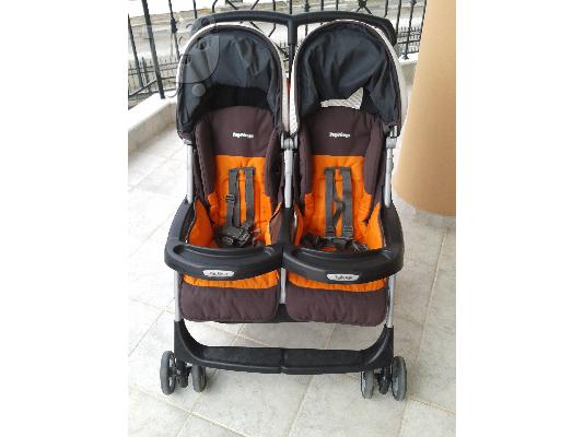 ΠΩΛΕΙΤΑΙ ΚΑΡΟΤΣΑΚΙ ΔΙΔΥΜΩΝ PEG PEREGO ΣΕ ΑΡΙΣΤΗ ΚΑΤΑΣΤΑΣΗ...